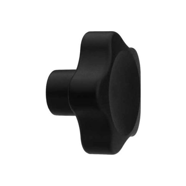 J.W. Winco J.W. Winco EN5337.5 Solid Five Lobed Knob, 1/4"-20 5337.4-32-1/4X20-MS - main